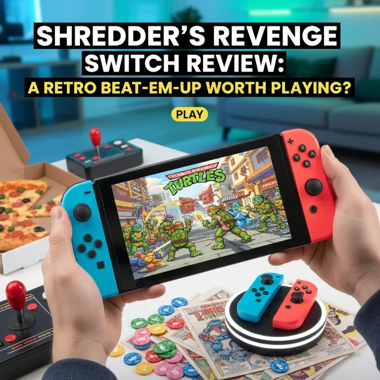 Shredder’s Revenge Switch Review: A Retro Beat-Em-Up Worth Playing?