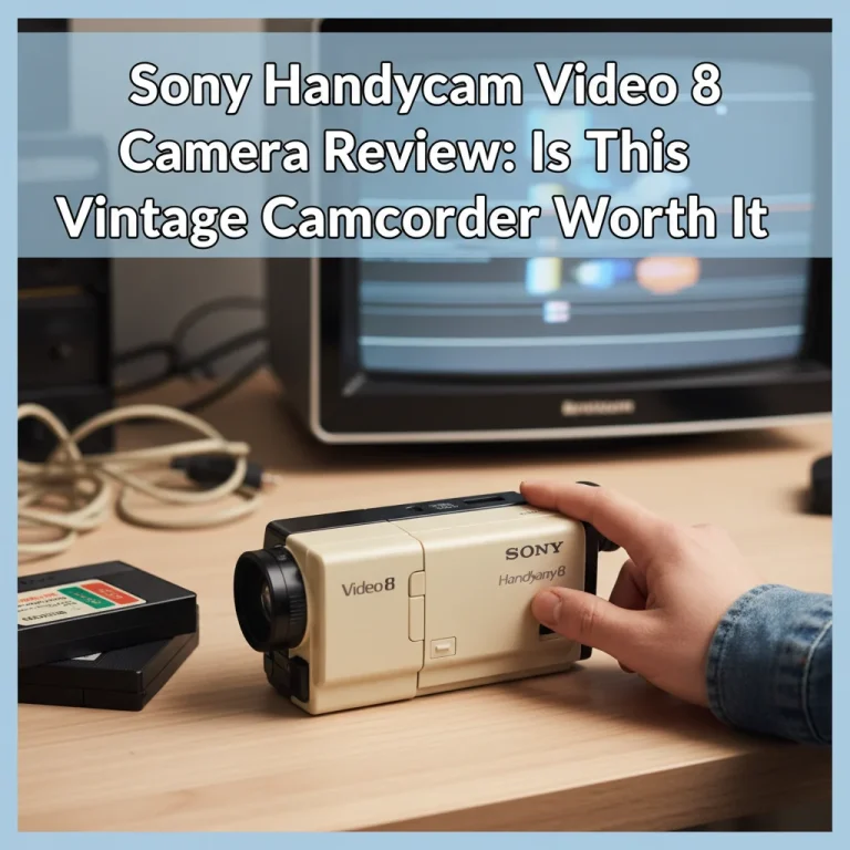 Sony Handycam Video 8 Camera Review: Is This Vintage Camcorder Worth It?