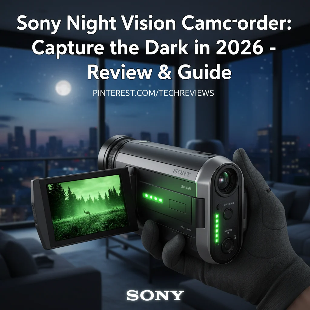Sony Night Vision Camcorder: Capture the Dark in 2026 – Review & Guide