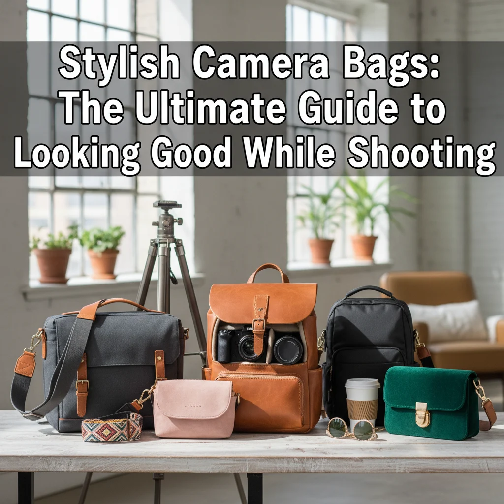 Stylish Camera Bags: The Ultimate Guide to Looking Good While Shooting