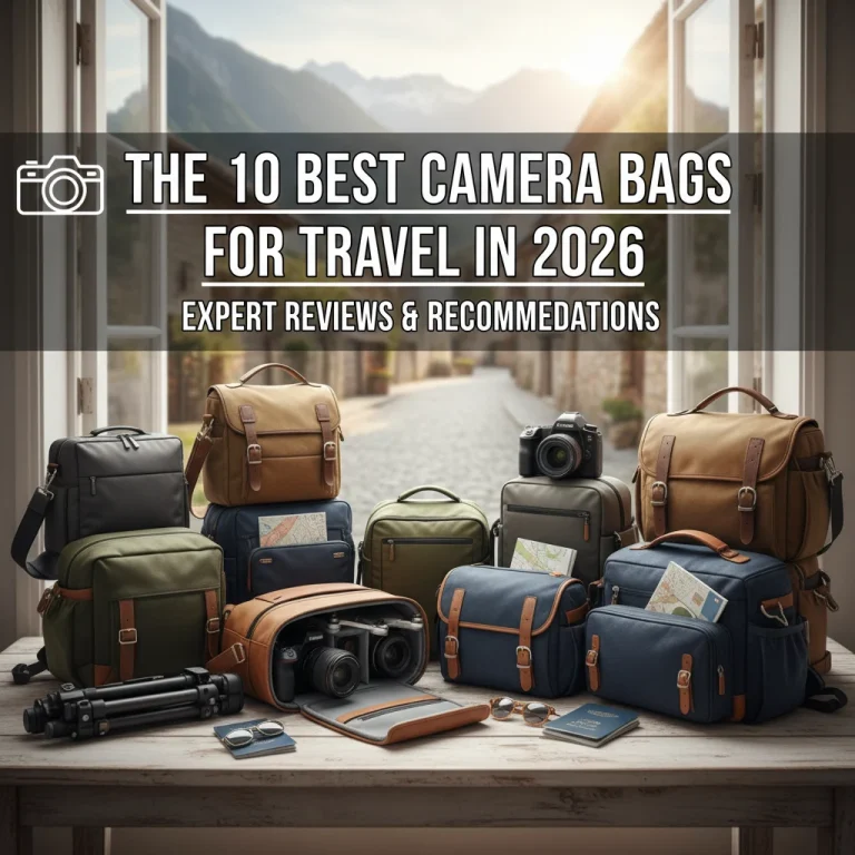 The 10 Best Camera Bags for Travel in 2026: Expert Reviews & Recommendations