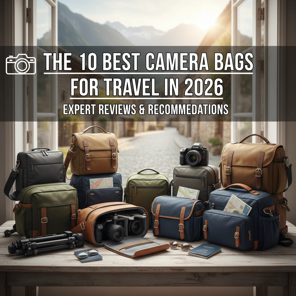 The 10 Best Camera Bags for Travel in 2026: Expert Reviews & Recommendations