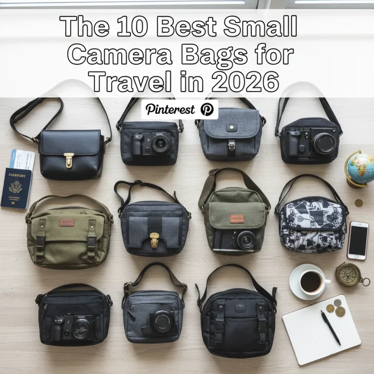 The 10 Best Small Camera Bags for Travel in 2026