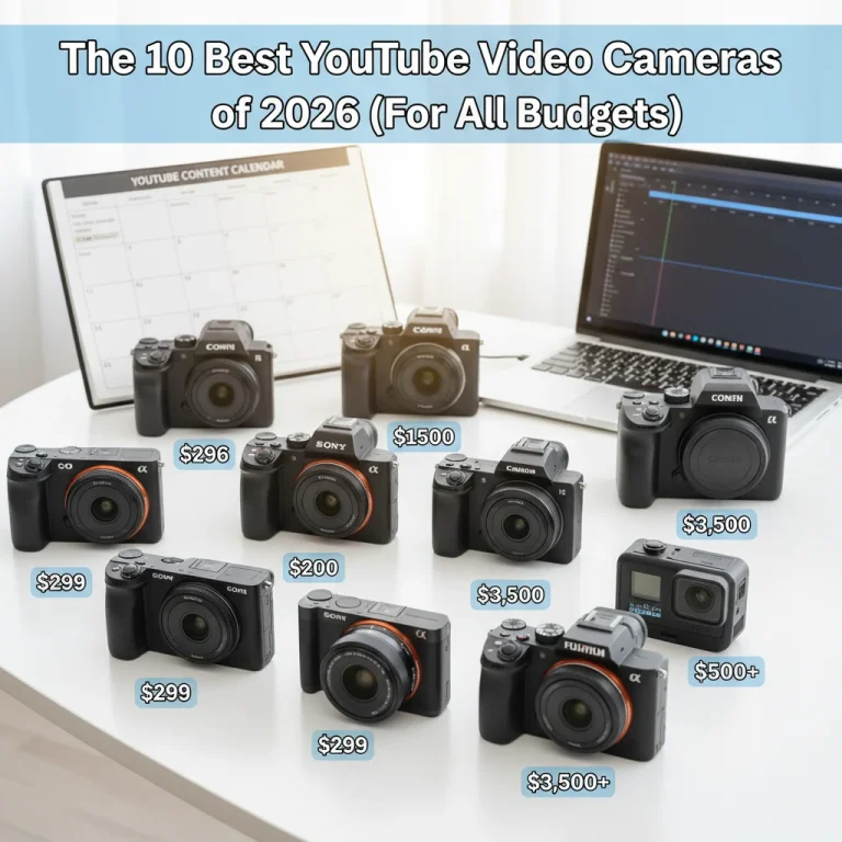 The 10 Best YouTube Video Cameras of 2026 (For All Budgets)