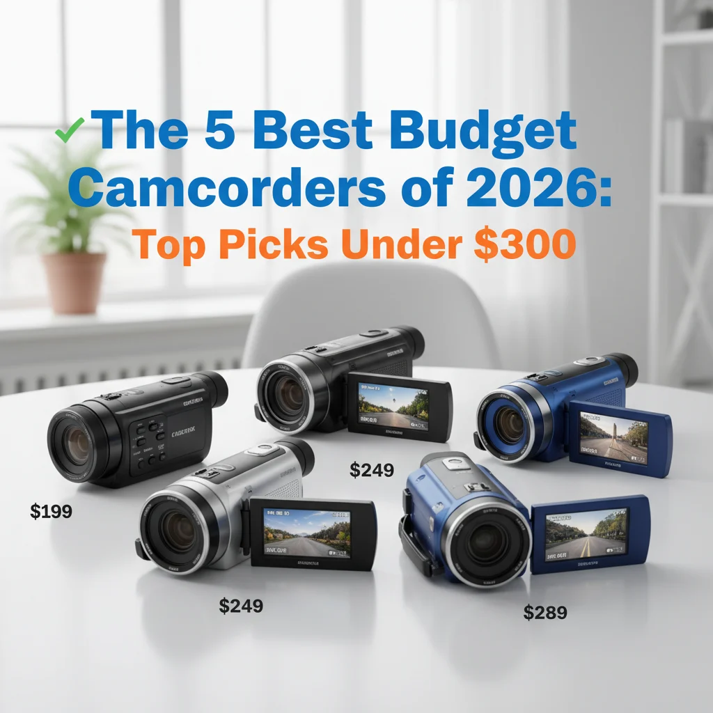The 5 Best Budget Camcorders of 2026: Top Picks Under $300