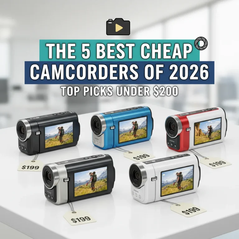 The 5 Best Cheap Camcorders of 2026: Top Picks Under $200