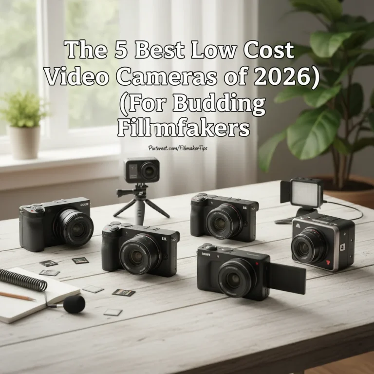 The 5 Best Low Cost Video Cameras of 2026 (For Budding Filmmakers)