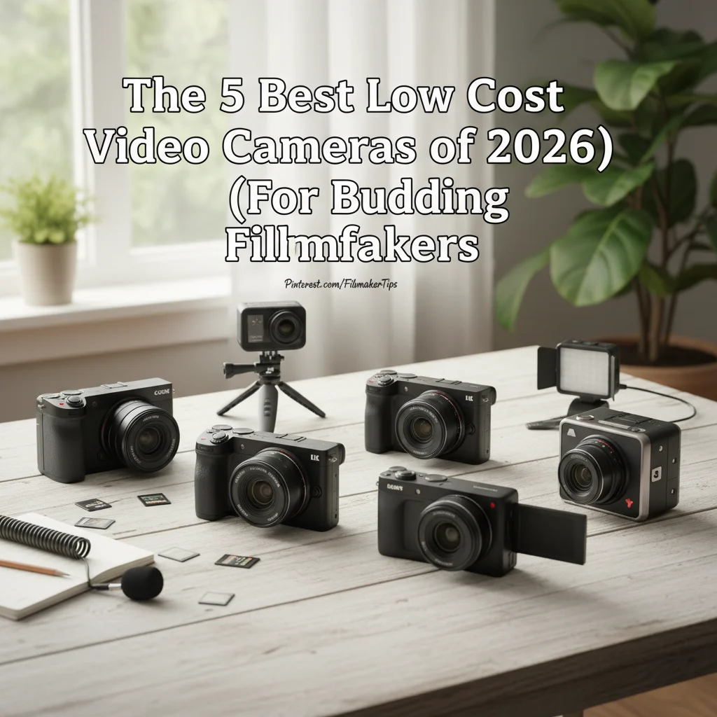 The 5 Best Low Cost Video Cameras of 2026 (For Budding Filmmakers)