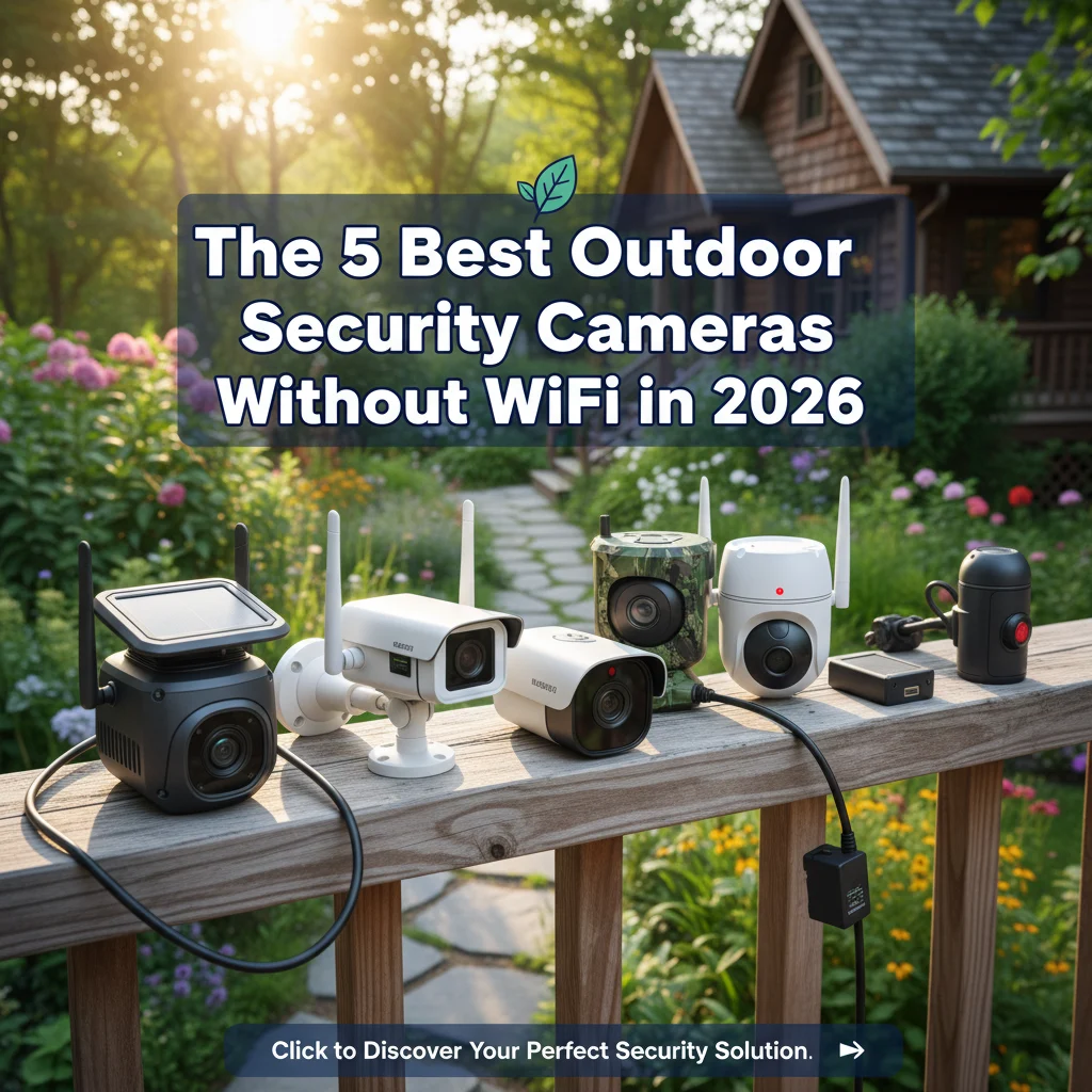 The 5 Best Outdoor Security Cameras Without WiFi in 2026