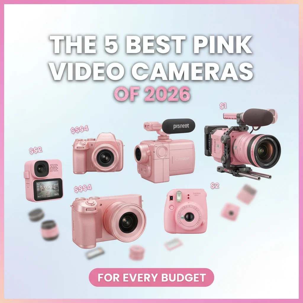 The 5 Best Pink Video Cameras of 2026 (For Every Budget)