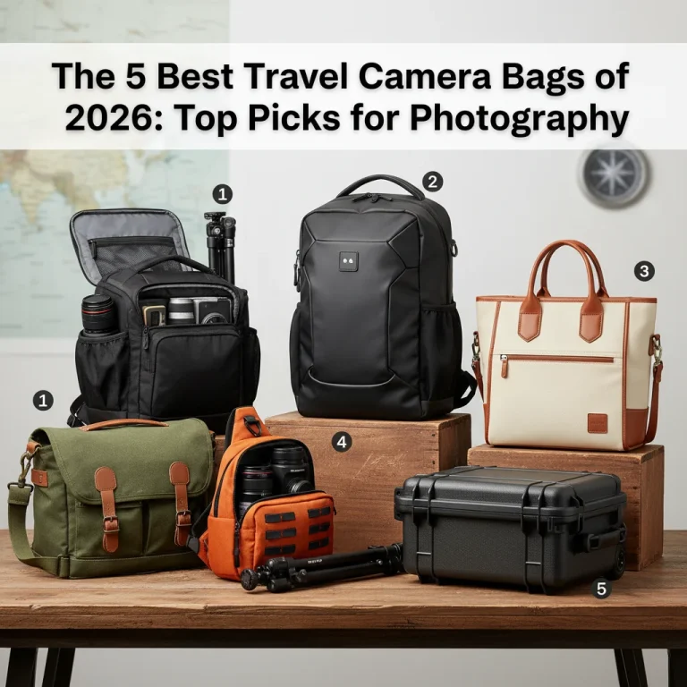 The 5 Best Travel Camera Bags of 2026: Top Picks for Photography