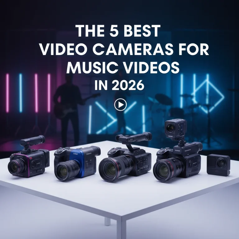 The 5 Best Video Cameras for Music Videos in 2026