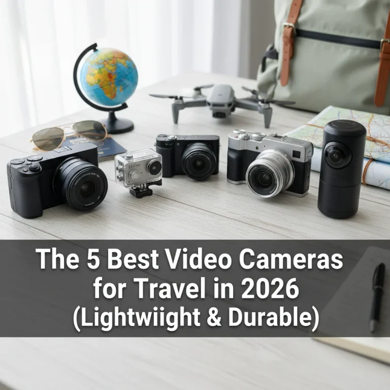 The 5 Best Video Cameras for Travel in 2026 (Lightweight & Durable)