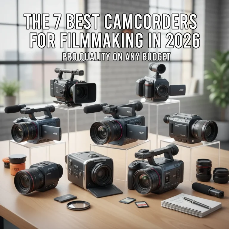 The 7 Best Camcorders for Filmmaking in 2026: Pro Quality on Any Budget