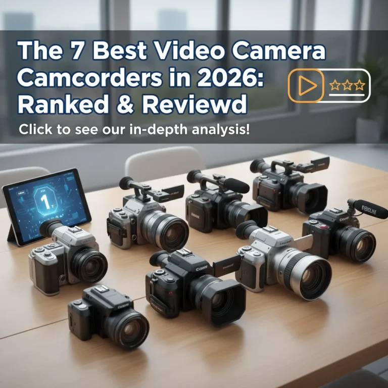 The 7 Best Video Camera Camcorders in 2026: Ranked & Reviewed