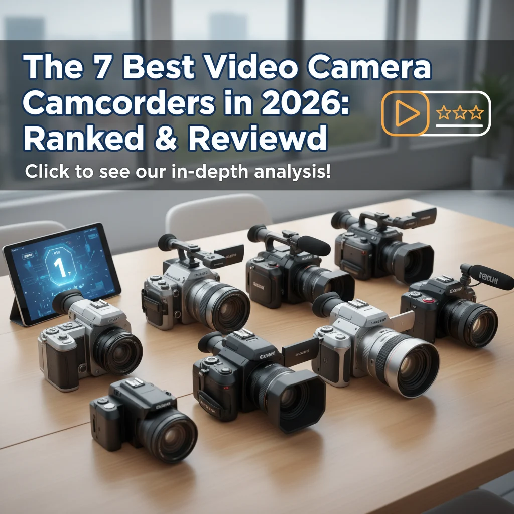 The 7 Best Video Camera Camcorders in 2026: Ranked & Reviewed