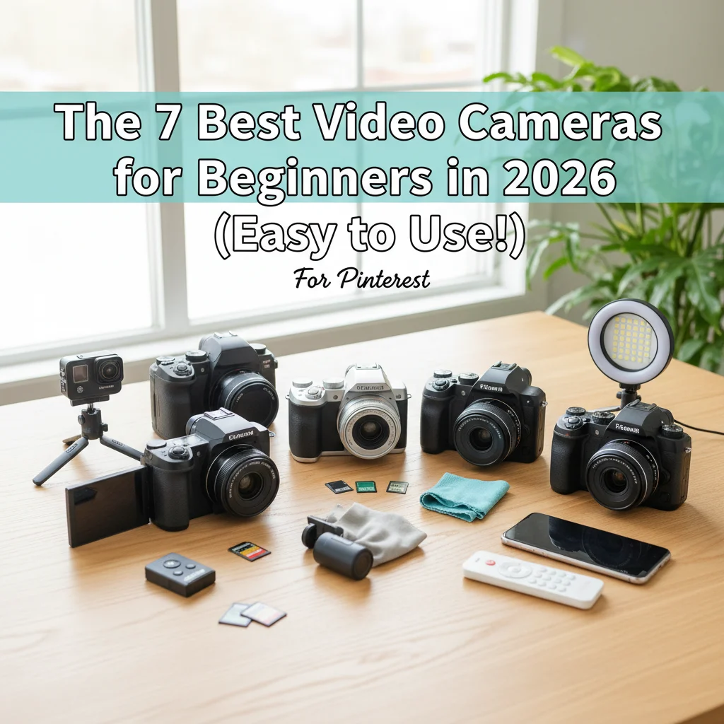 The 7 Best Video Cameras for Beginners in 2026 (Easy to Use!)