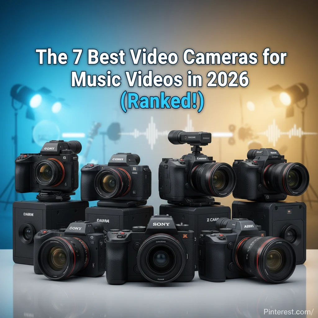 The 7 Best Video Cameras for Music Videos in 2026 (Ranked!)