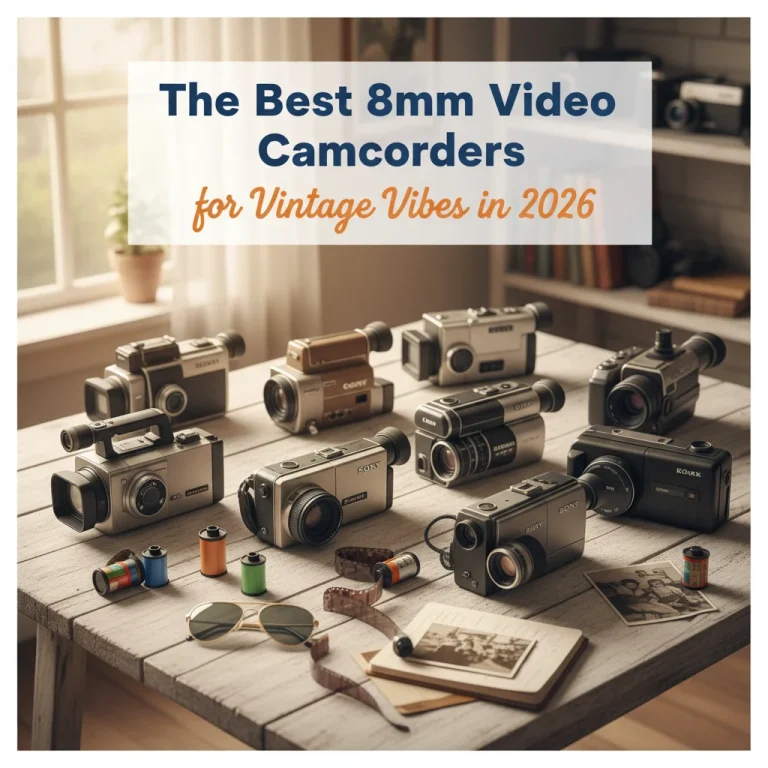 The Best 8mm Video Camcorders for Vintage Vibes in 2026