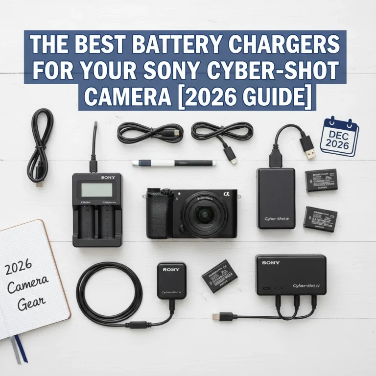 The Best Battery Chargers for Your Sony Cyber-shot Camera [2026 Guide]