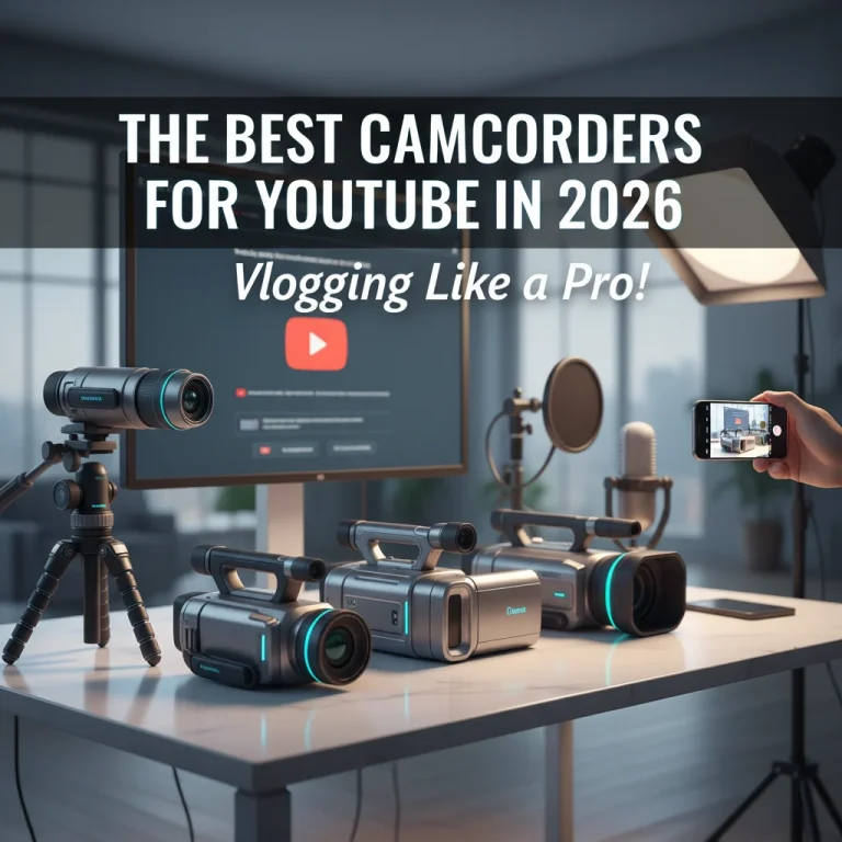 The Best Camcorders for YouTube in 2026: Vlogging Like a Pro!