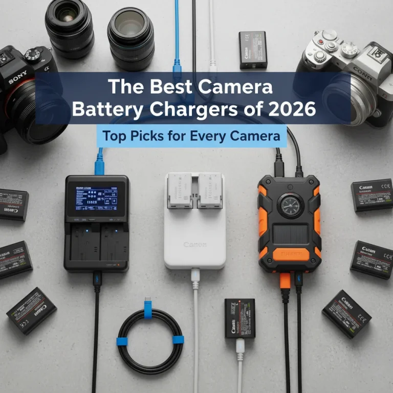 The Best Camera Battery Chargers of 2026: Top Picks for Every Camera