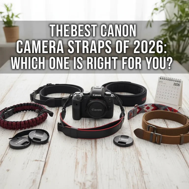 The Best Canon Camera Straps of 2026: Which One is Right For You?