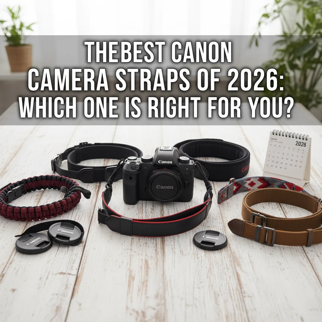 The Best Canon Camera Straps of 2026: Which One is Right For You?