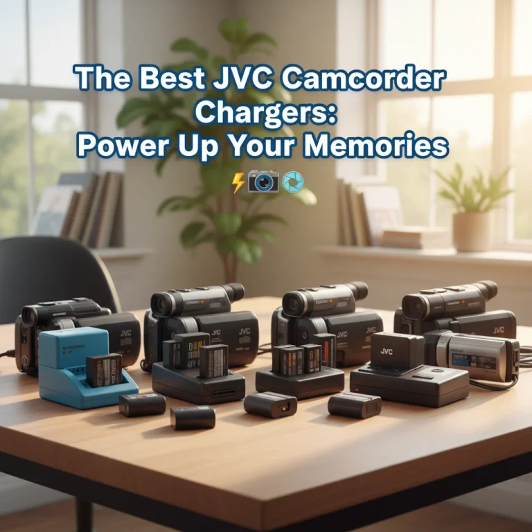The Best JVC Camcorder Chargers: Power Up Your Memories