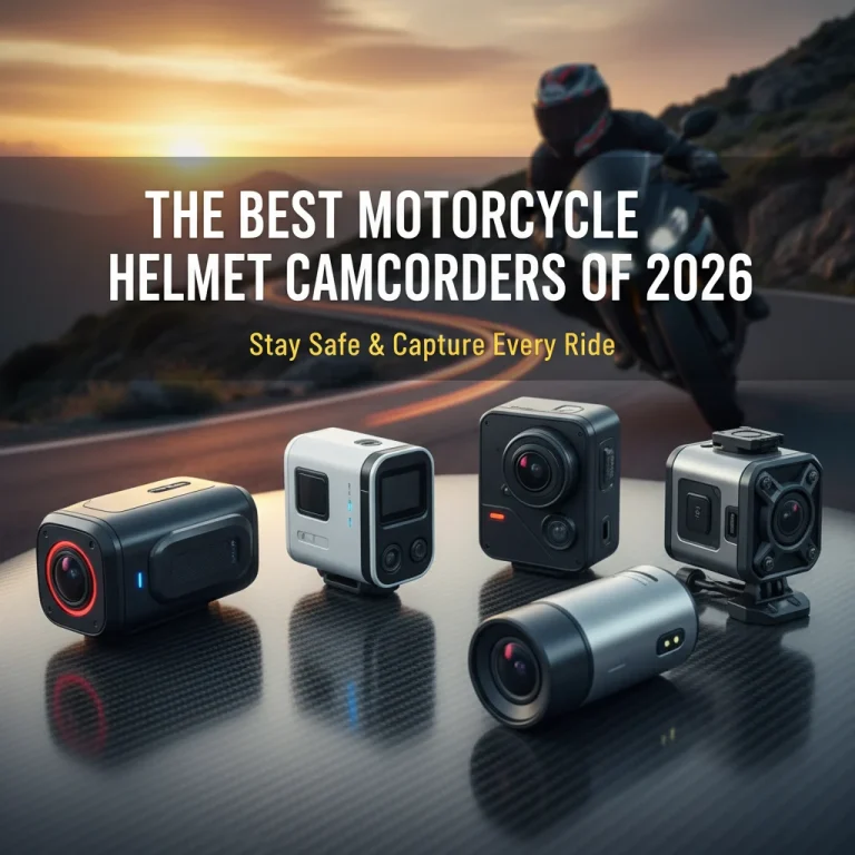 The Best Motorcycle Helmet Camcorders of 2026: Stay Safe & Capture Every Ride