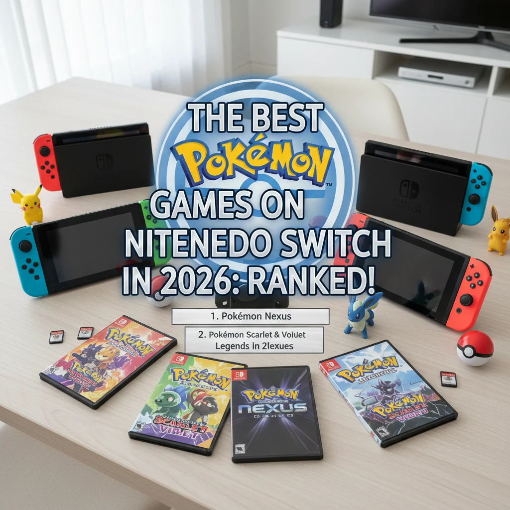 The Best Pokémon Games on Nintendo Switch in 2026: Ranked!