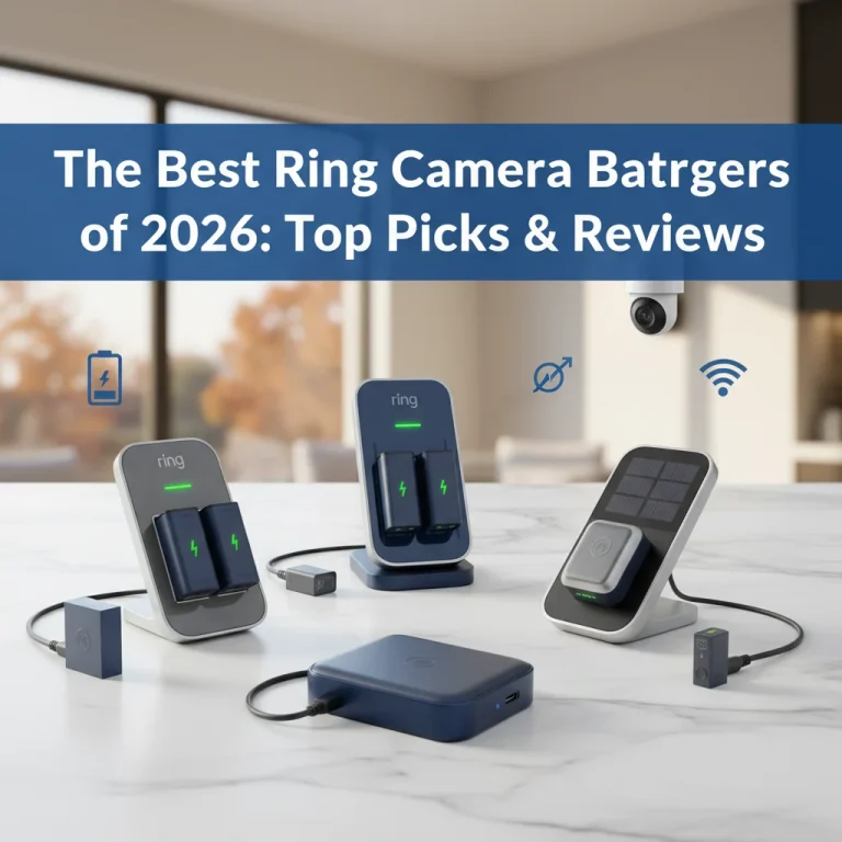 The Best Ring Camera Battery Chargers of 2026: Top Picks & Reviews