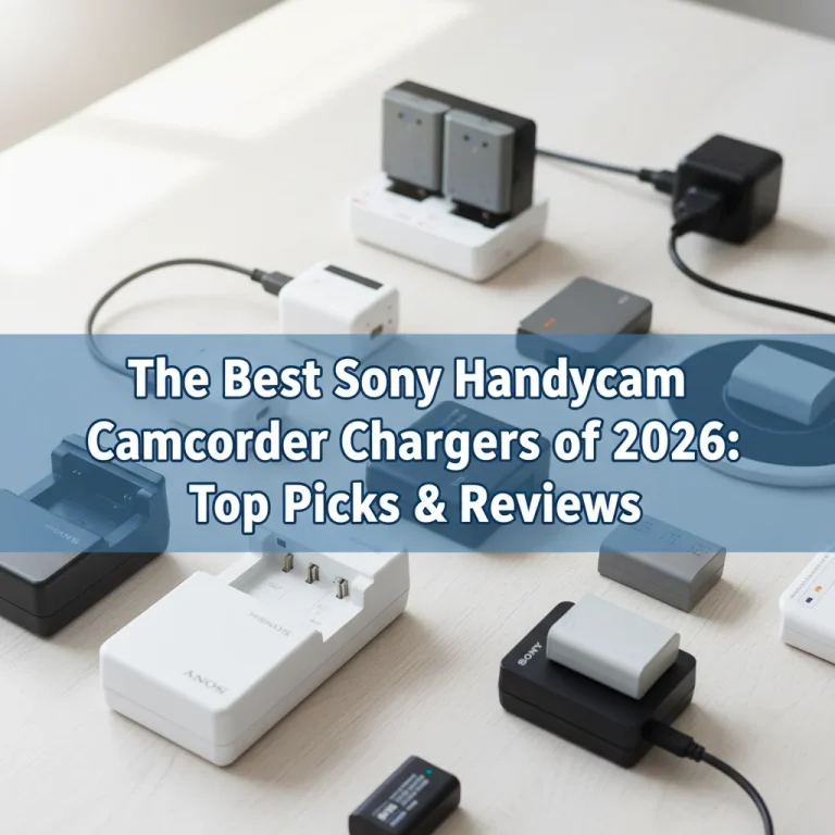 The Best Sony Handycam Camcorder Chargers of 2026: Top Picks & Reviews