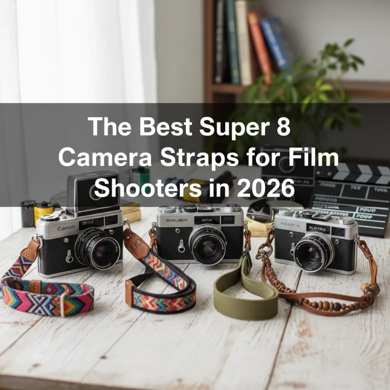 The Best Super 8 Camera Straps for Film Shooters in 2026