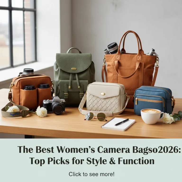 The Best Women’s Camera Bags of 2026: Top Picks for Style & Function