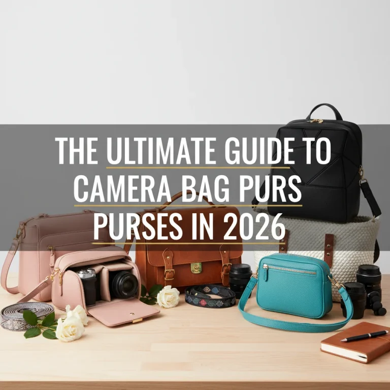The Ultimate Guide to Camera Bag Purses in 2026