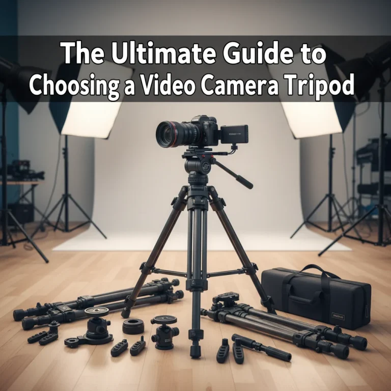 The Ultimate Guide to Choosing a Video Camera Tripod