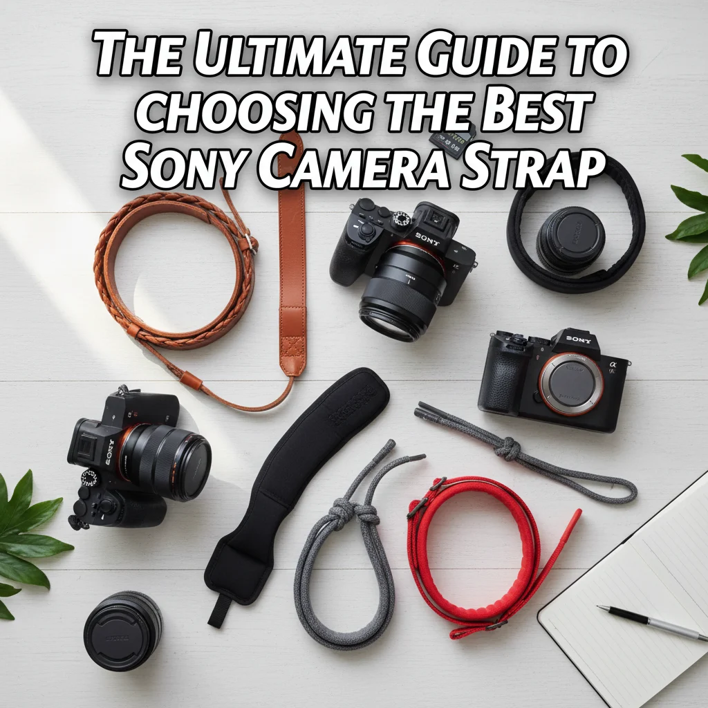 The Ultimate Guide to Choosing the Best Sony Camera Strap