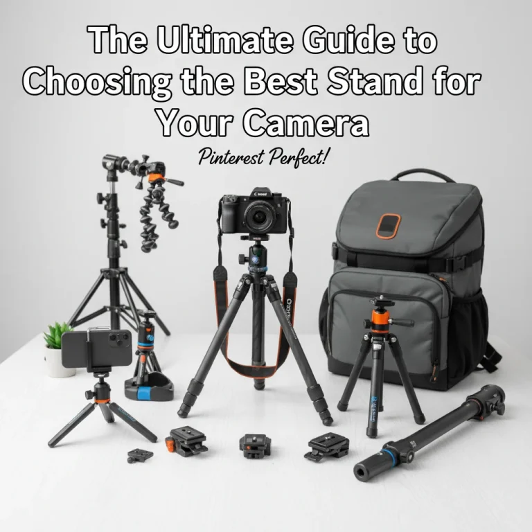 The Ultimate Guide to Choosing the Best Stand for Your Camera