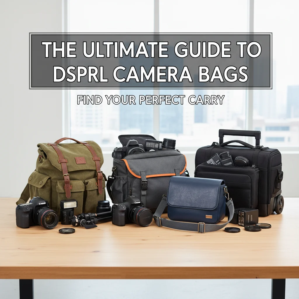 The Ultimate Guide to DSLR Camera Bags