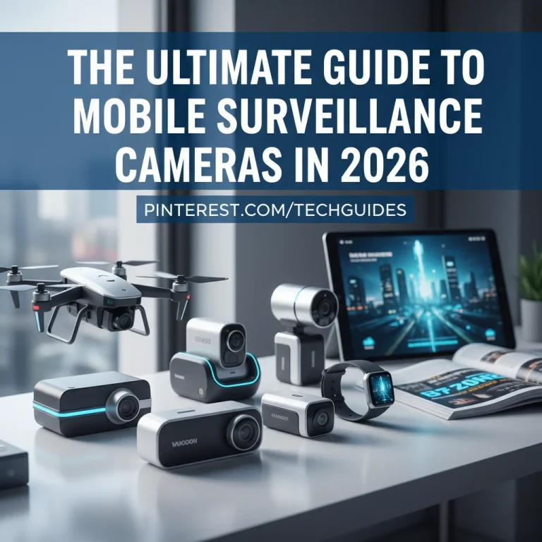 The Ultimate Guide to Mobile Surveillance Cameras in 2026