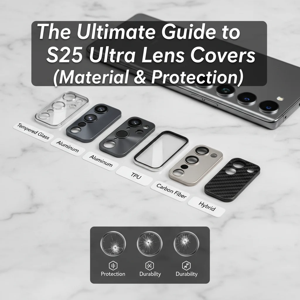 The Ultimate Guide to S25 Ultra Lens Covers (Material & Protection)