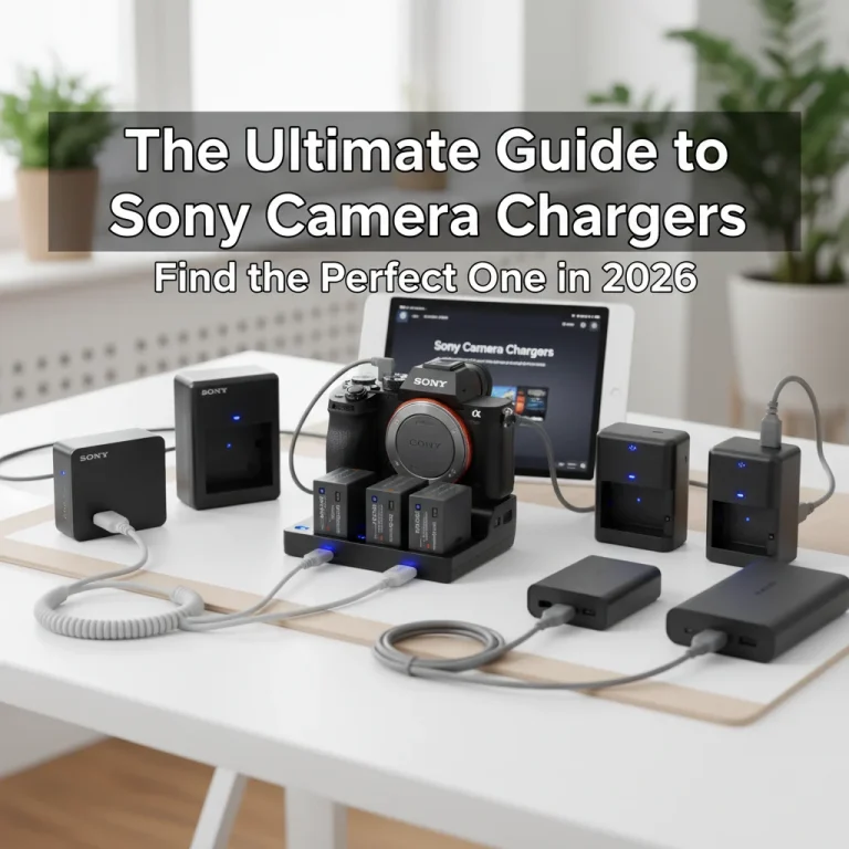 The Ultimate Guide to Sony Camera Chargers: Find the Perfect One in 2026