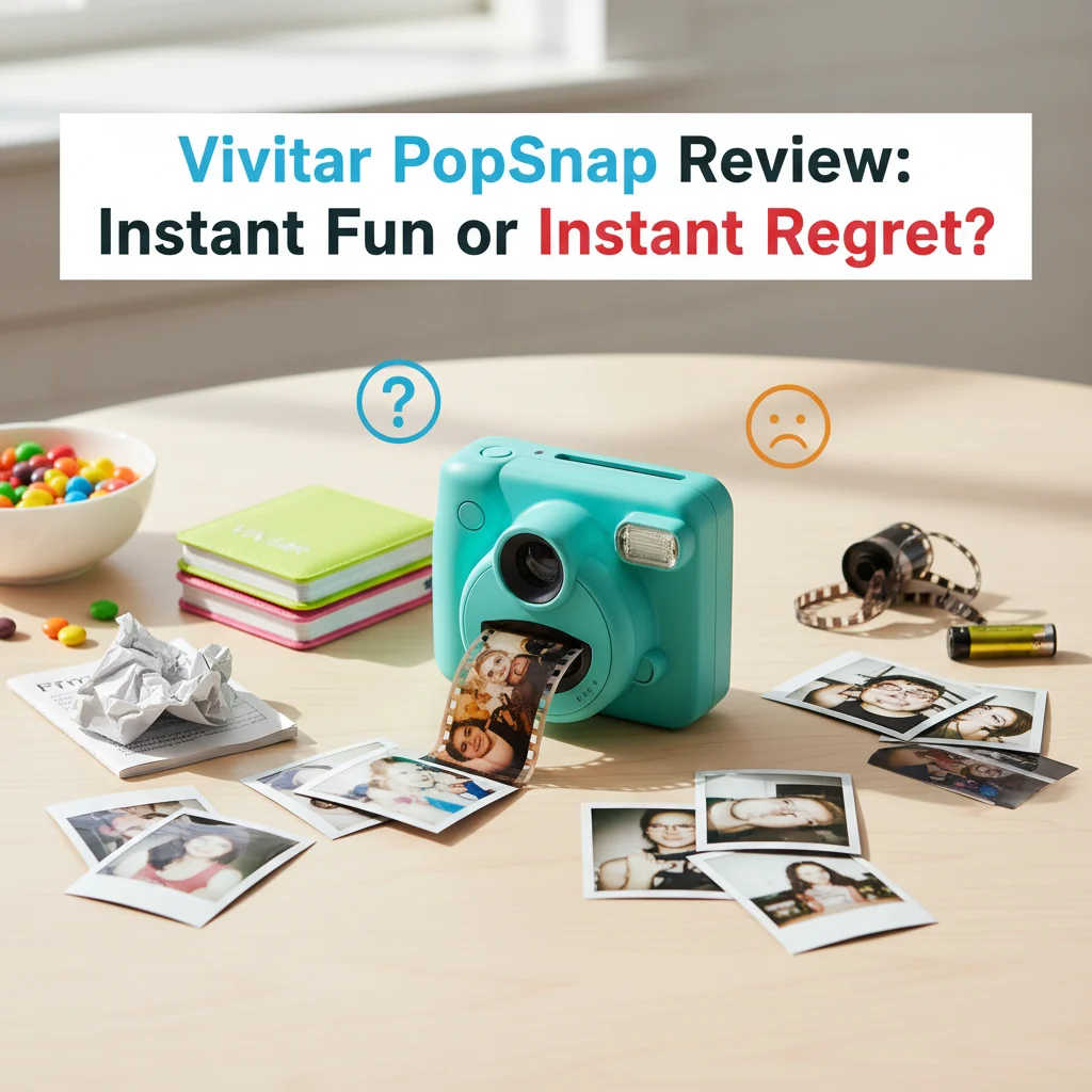 Vivitar PopSnap Review: Instant Fun or Instant Regret?