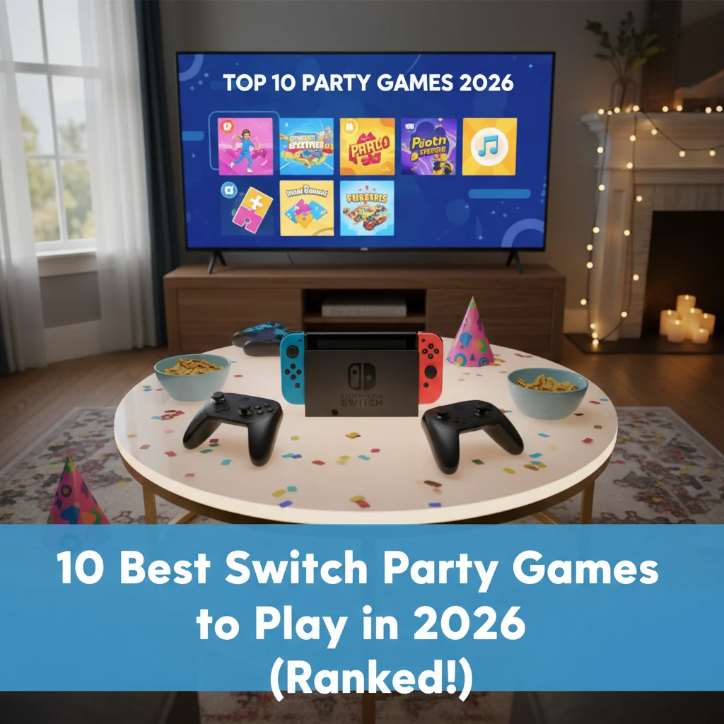10 Best Switch Party Games to Play in 2026 (Ranked!)