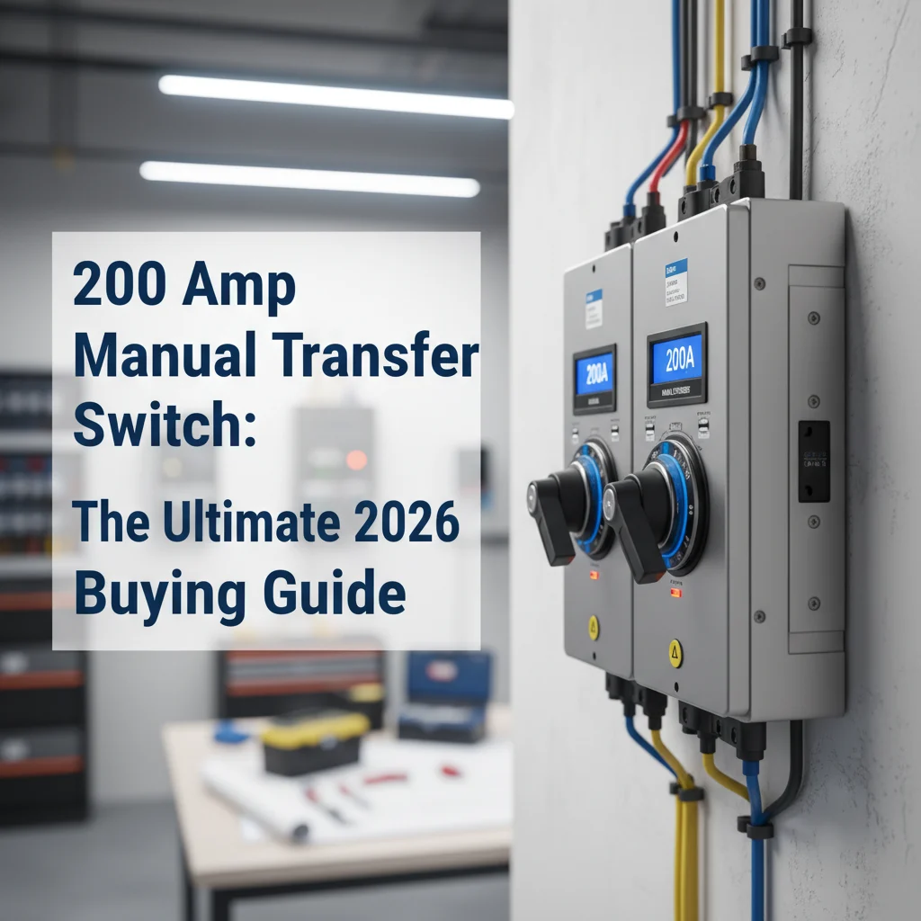 200 Amp Manual Transfer Switch: The Ultimate 2026 Buying Guide