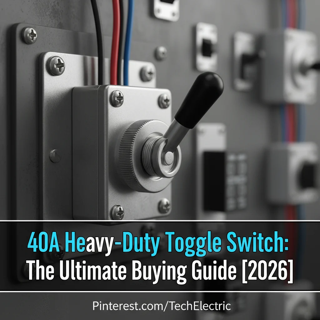 40A Heavy-Duty Toggle Switch: The Ultimate Buying Guide [2026]