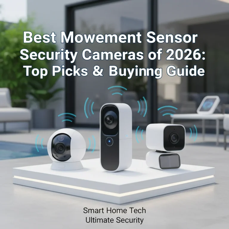 Best Movement Sensor Security Cameras of 2026: Top Picks & Buying Guide