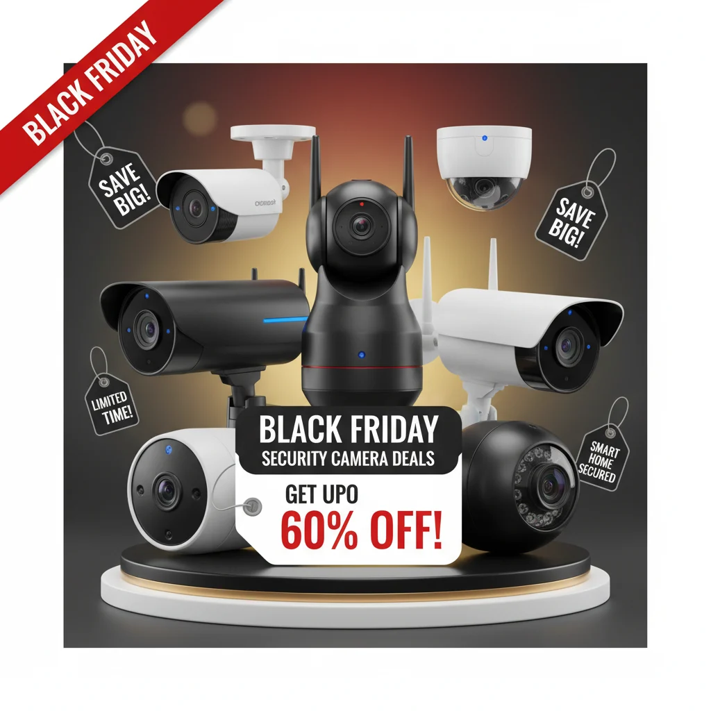 Black Friday Security Camera Deals: Get Up to 60% Off!