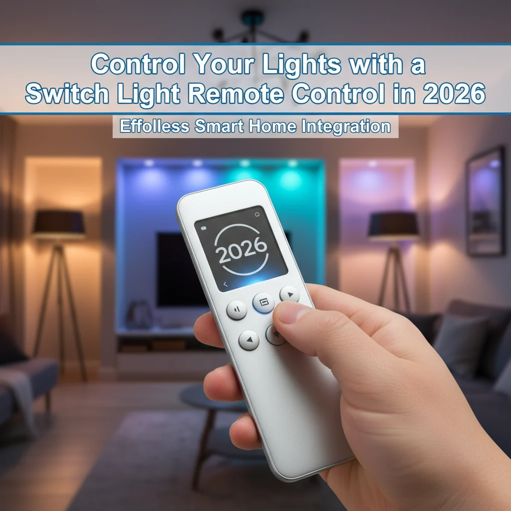 Control Your Lights with a Switch Light Remote Control in 2026